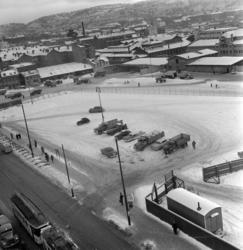 Grønlands Torg inngjerdet (undergrunnsstasjonen), januar 195