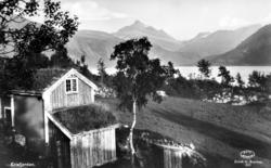 Postkort: 601 ";Erisfjorden.
Eneret G. Sverdrup."; Foto fra 