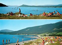 Postkort ";M-4790-0"; med to motiv fra Sunndal kommune, hvor