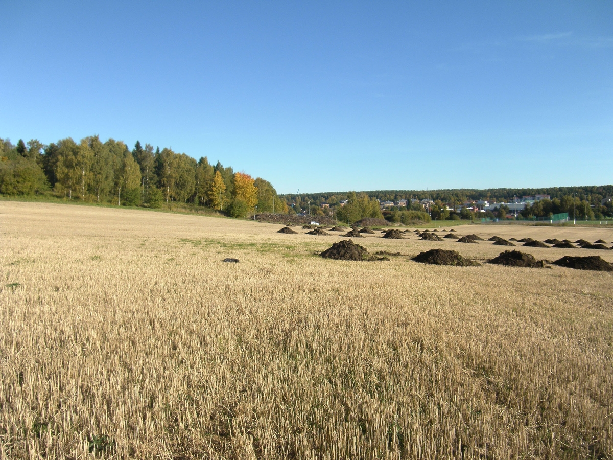 Arkeologisk utredning, schakt i sluttning, Väppeby, Kalmar socken, Uppland 2015