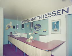 Muligens messestand for Banan-Matthiessen.