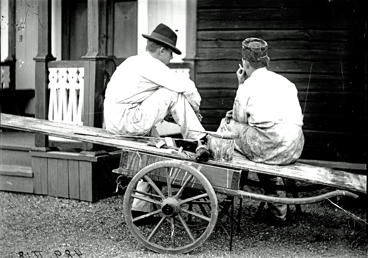 Målarlärlingar, 1910-tal.