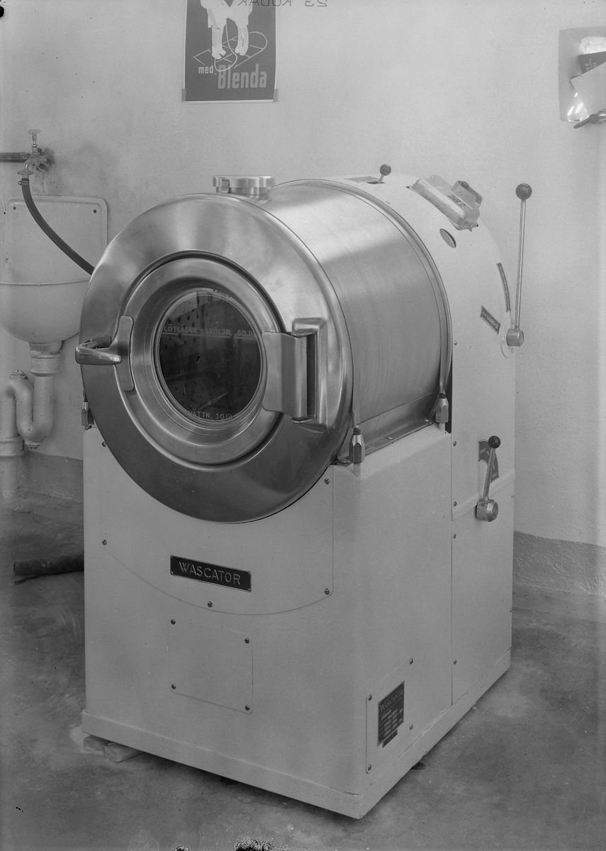 Vaskemaskin på Anco Verftstomta
