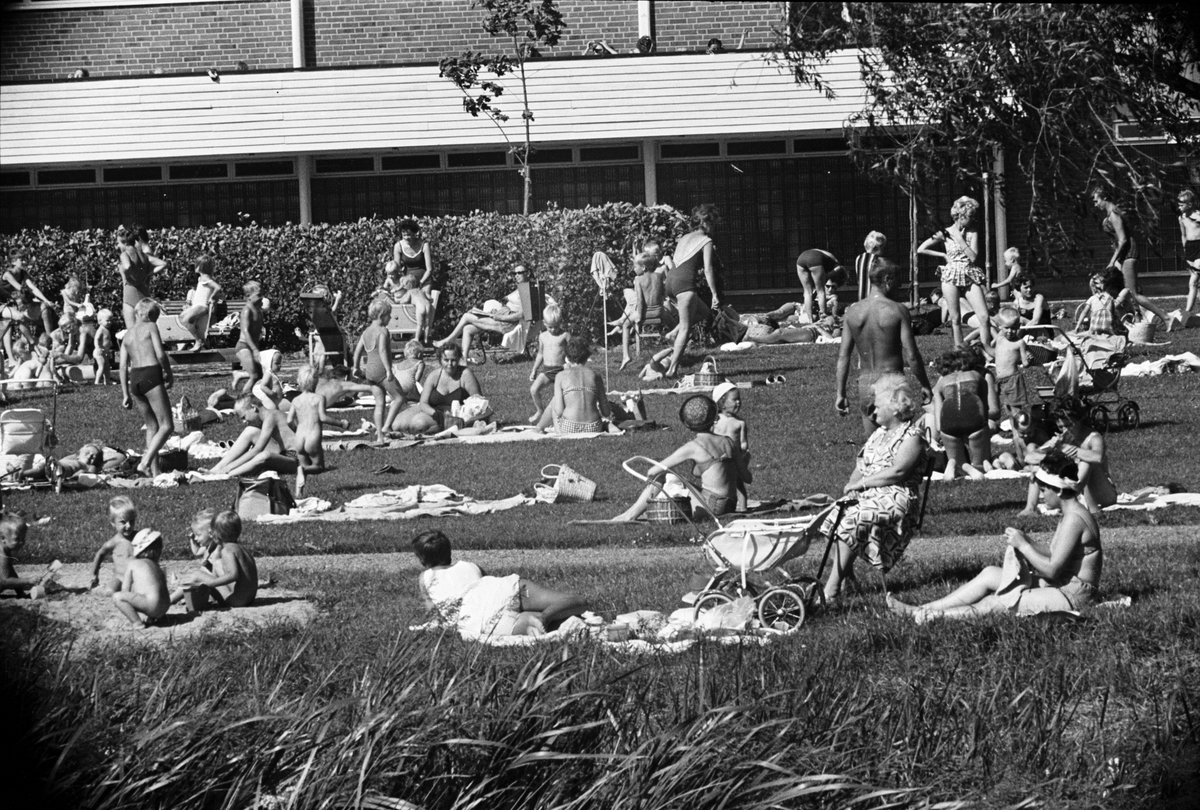 "Sommarsol över Uppsala", Uppsala juli 1963