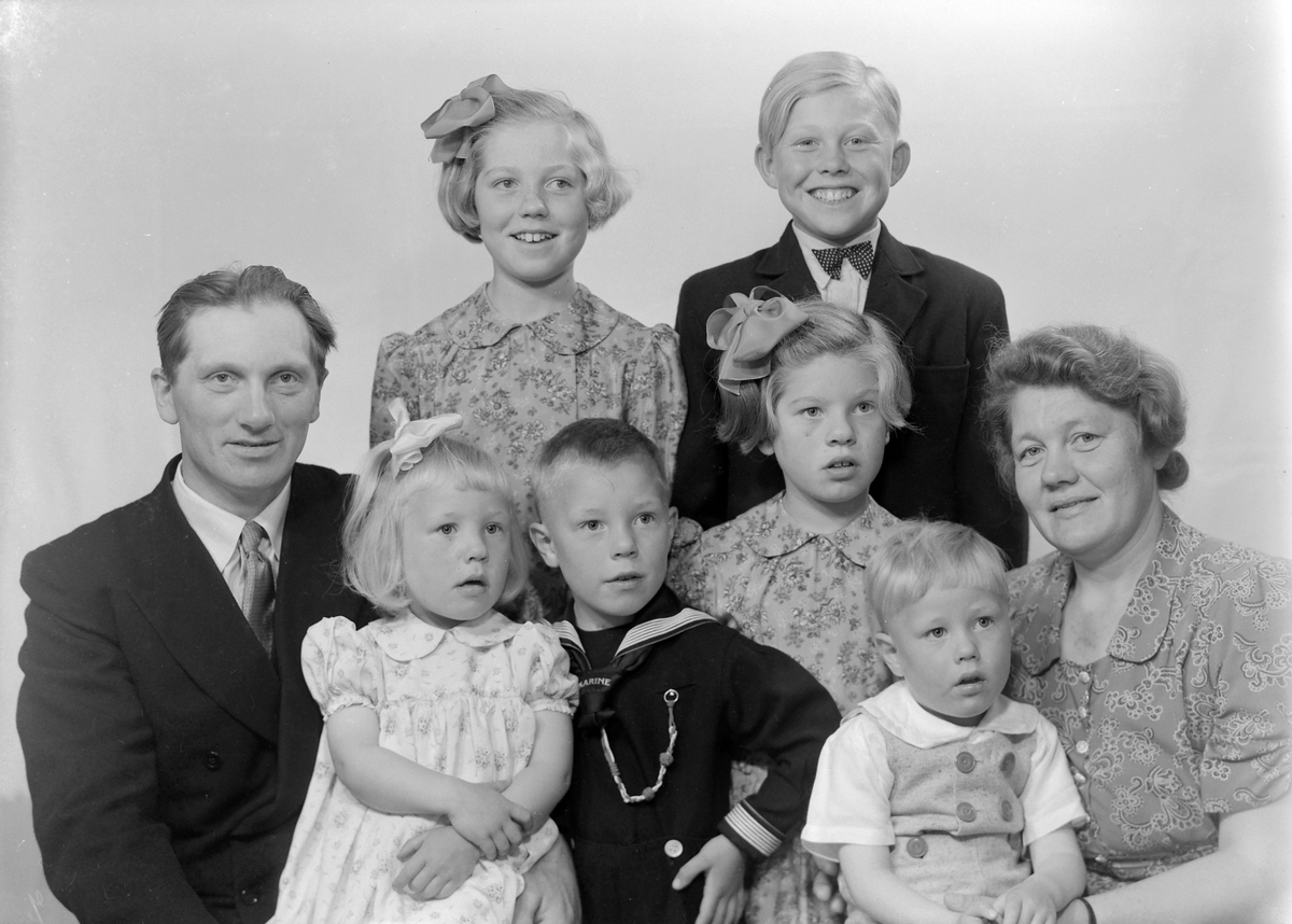 Arthur Wahl med familie