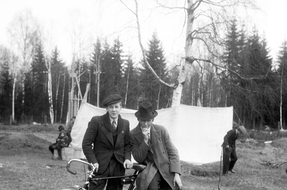 Från vänster Lennart Strömkvist och Birger Dahlberg
