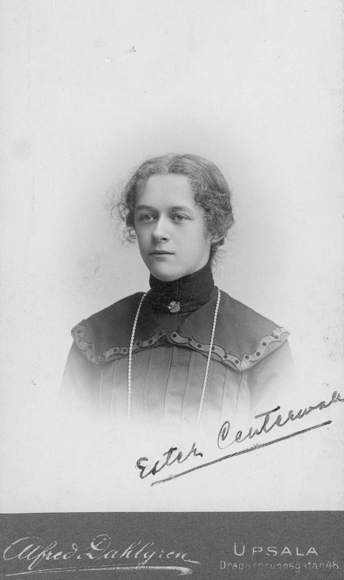 Ester Centerwall, 1903.