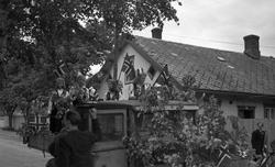 Speidernes opptog fredsvåren.