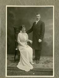 Christoffer Mekkelsen og Guri Rustebakke.