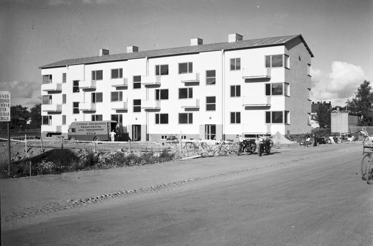 Brunnsgatan 53 i Gävle, H.S.B. 23 december 1942
