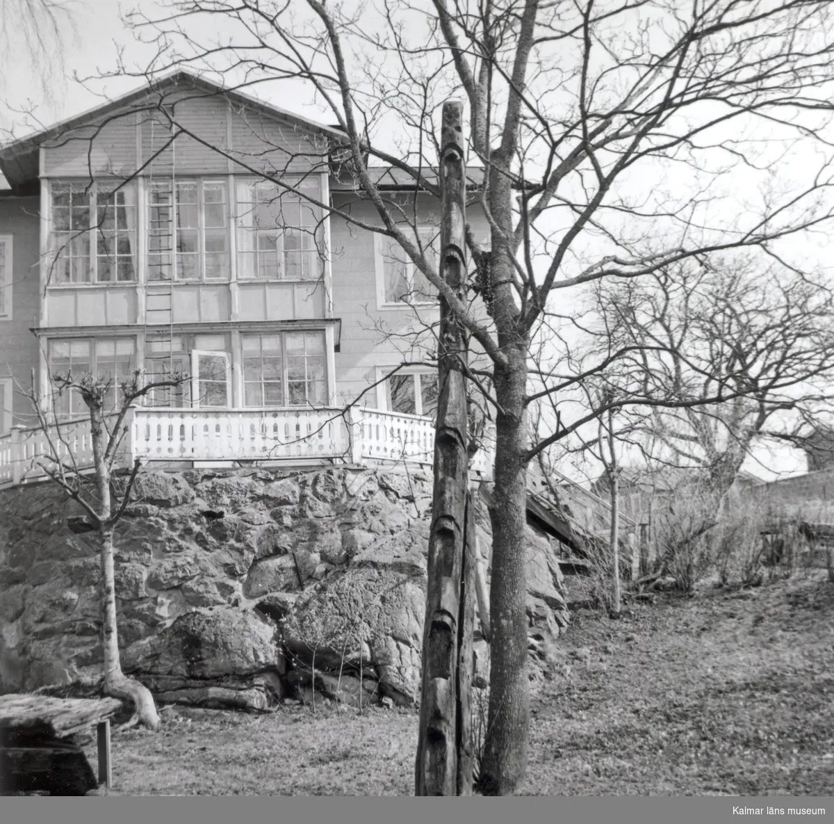 Ett bostadshus i Västervik.