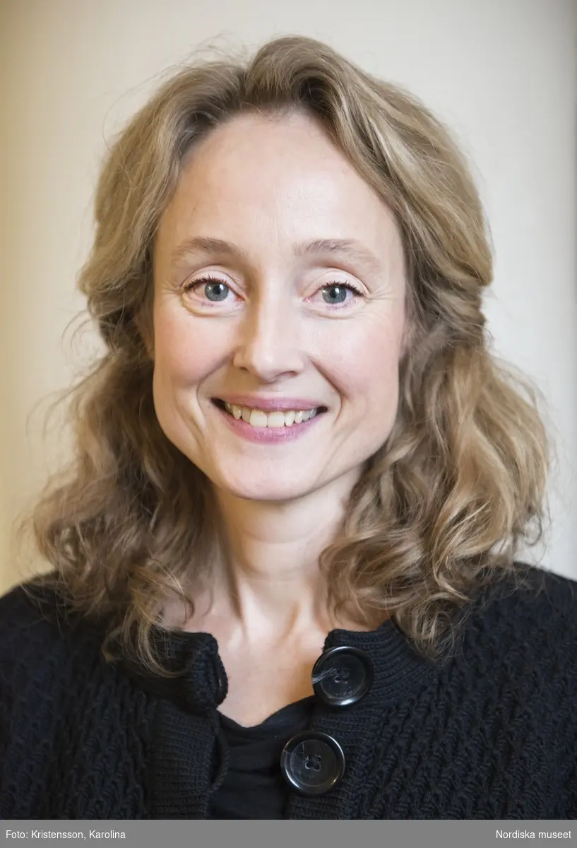 Porträtt Anna Womack, intendent Nordiska museet
