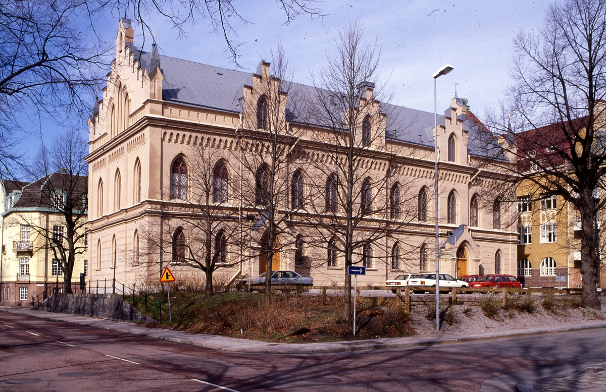 Frimurarhuset, uppfört 1871, blev byggnadsminne 1987.

