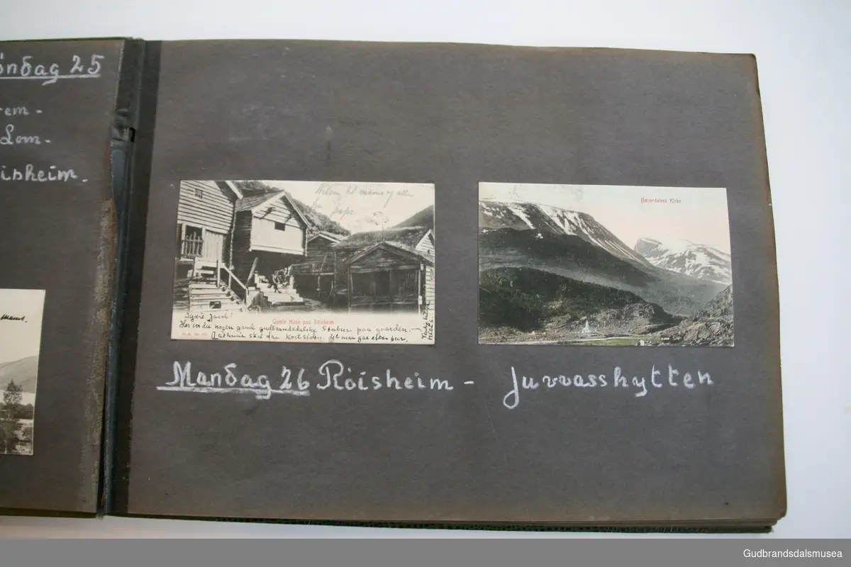 Postkort med motiv fra Bøverdalen.