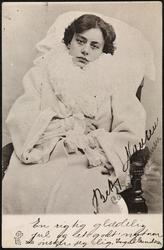 Betty Nansen som Kameliadamen.