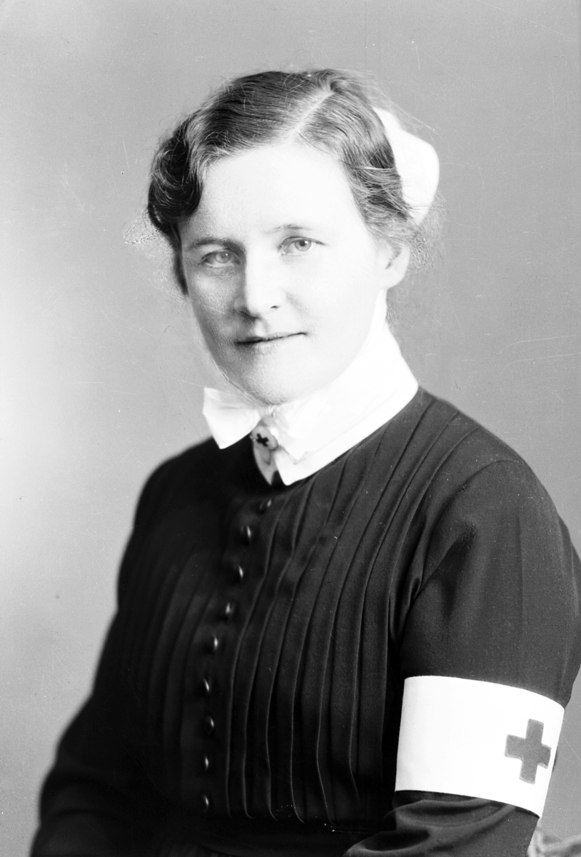 Sjuksköterska Greta Åberg.
