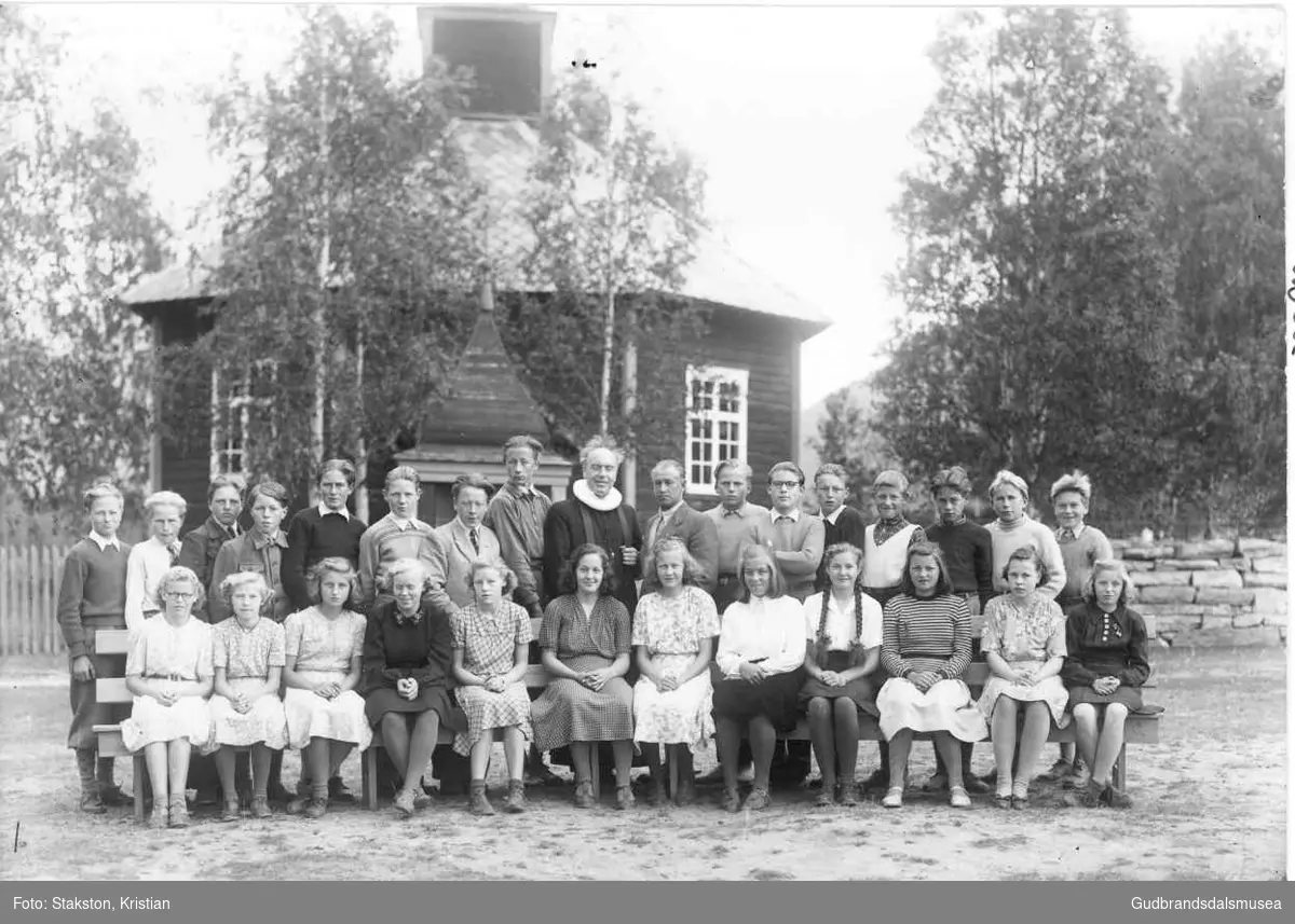 Konfirmasjon i Nordberg 1949
