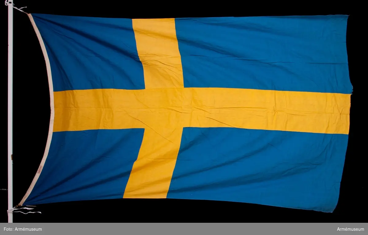 Flaggan ska ha använts av Sigfrid och Lilly Jonsson.