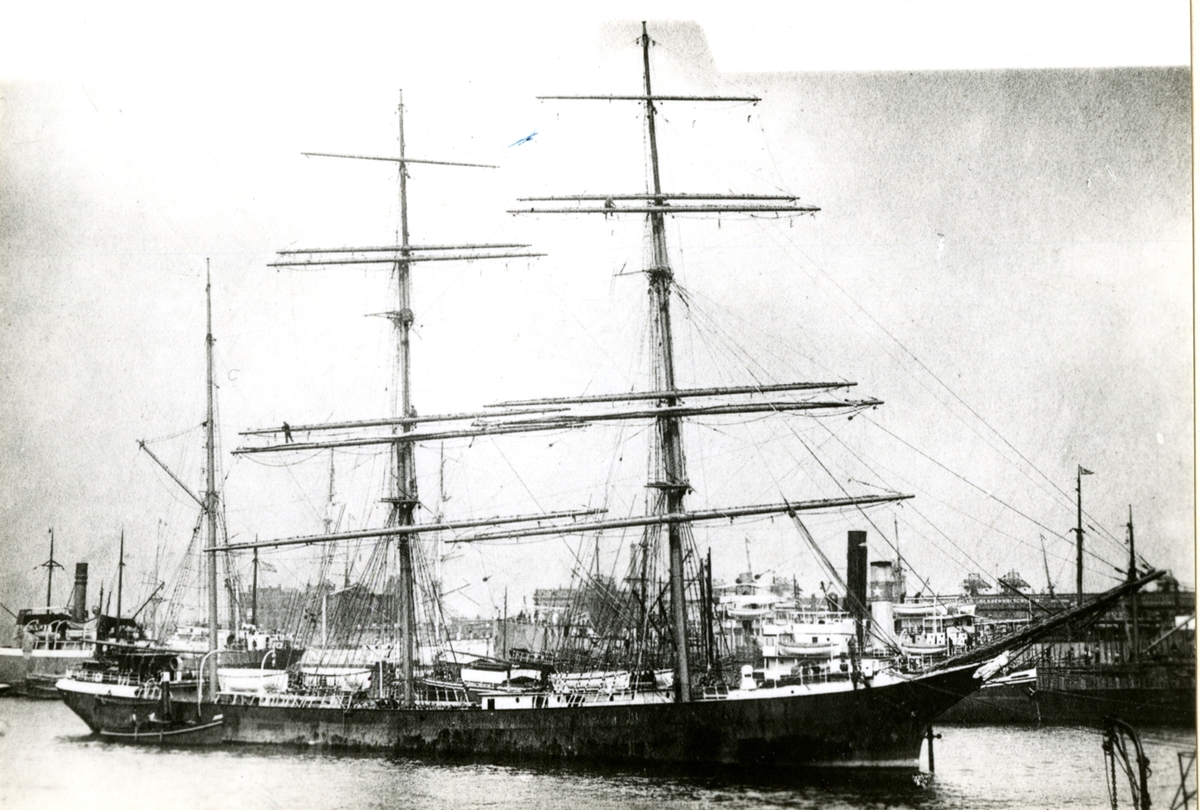 Bark 'Arnasis' (ex 'Laxon')(b.1893, Port Glasgow).
