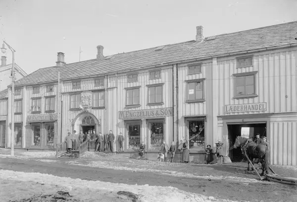 En handelsgård - Leighgården