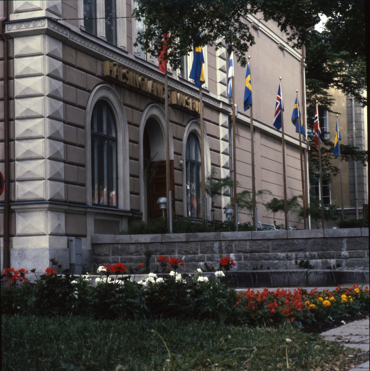 Hälsinglands museum juni 1983.