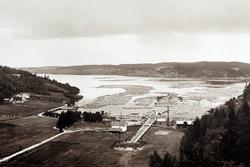 Eidet tømmertunnel, Visterflo i Tune, ved Sarpsborg, utløp f