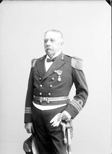 Robert von Rosen i uniform.