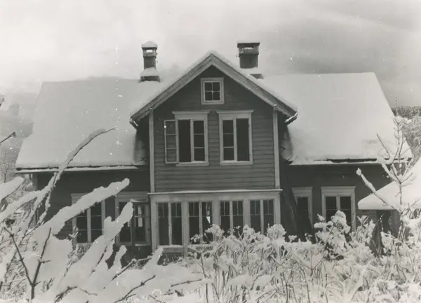 Dokumentasjonsbilder i serie av Hamrevillaen på Skuggen, Nør