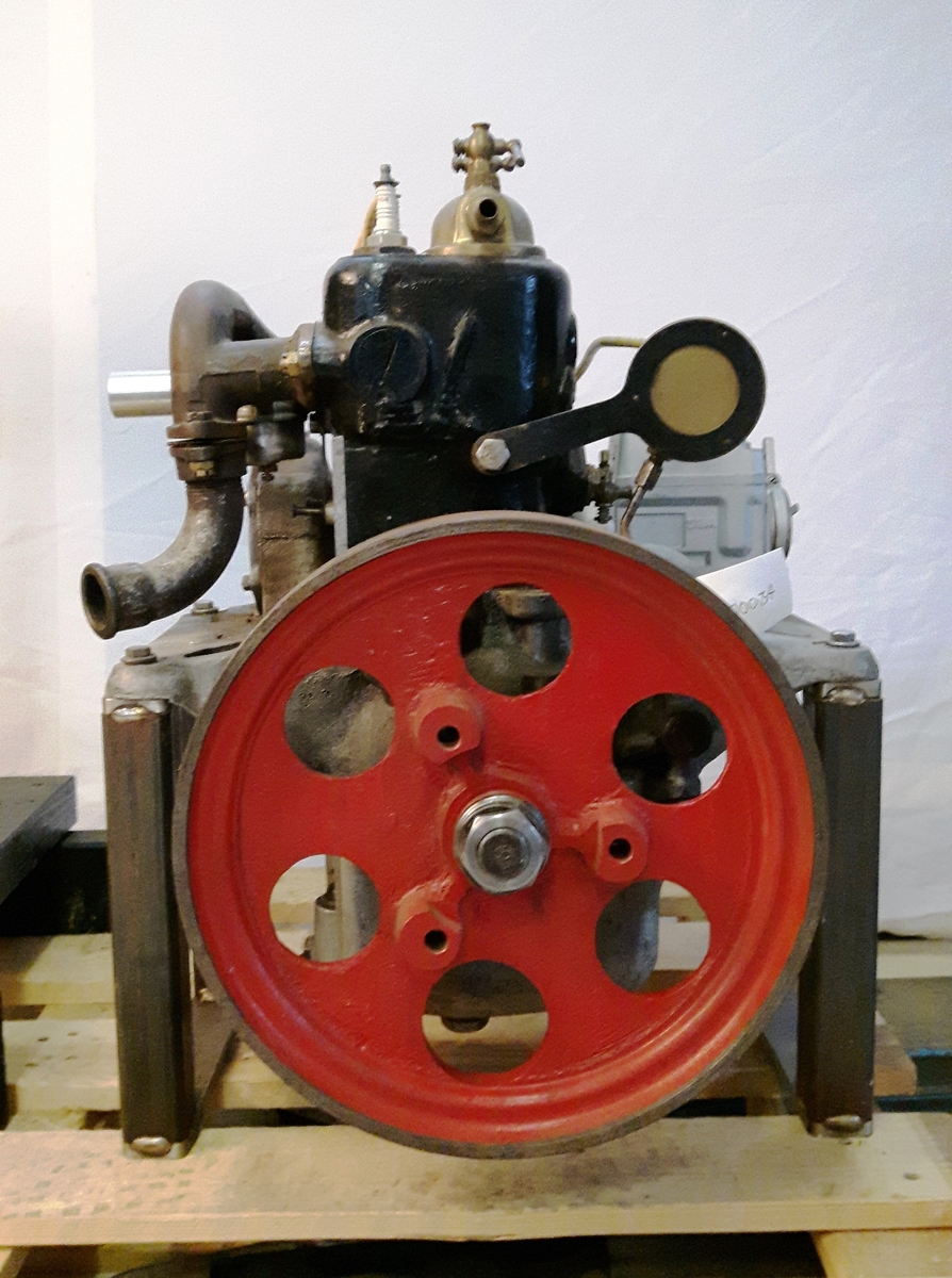 Siemens Halske bensinmotor.