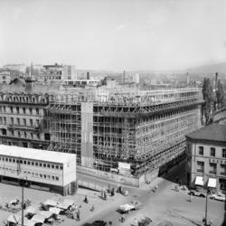 Folkets Hus under bygging, mai 1956