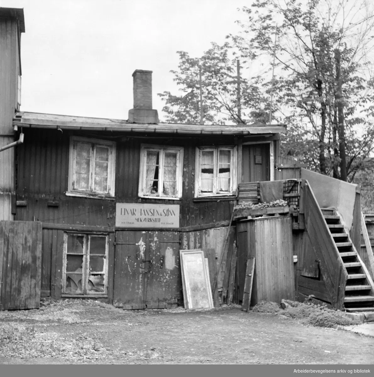 Hammerfestgata 14. Juni 1956