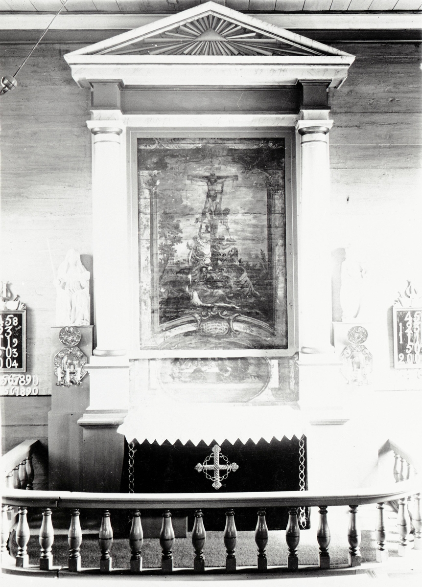 Altartavlan i Kråksmåla kyrka.