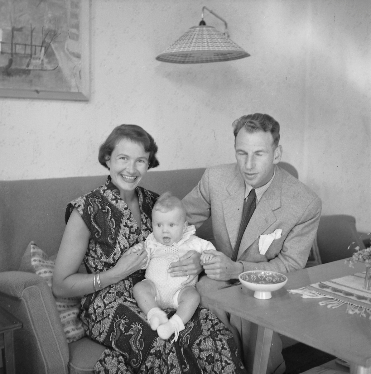 Chr. Ellingsen med frue og barn