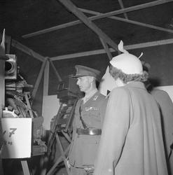 Forsvarsutstillingen, Folk og Forsvar,  på Skansen, august 1