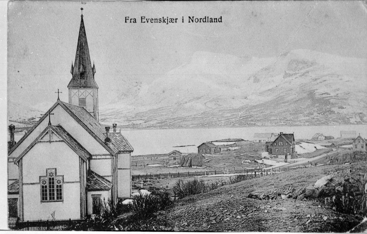 Skånland kirke på Evenskjer.