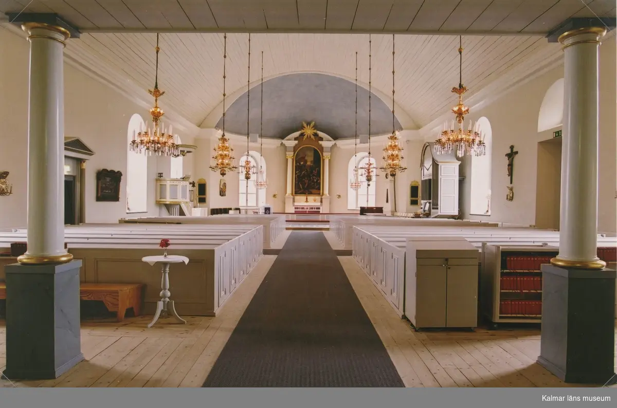 Bäckebo kyrka efter renoveringen 2003.