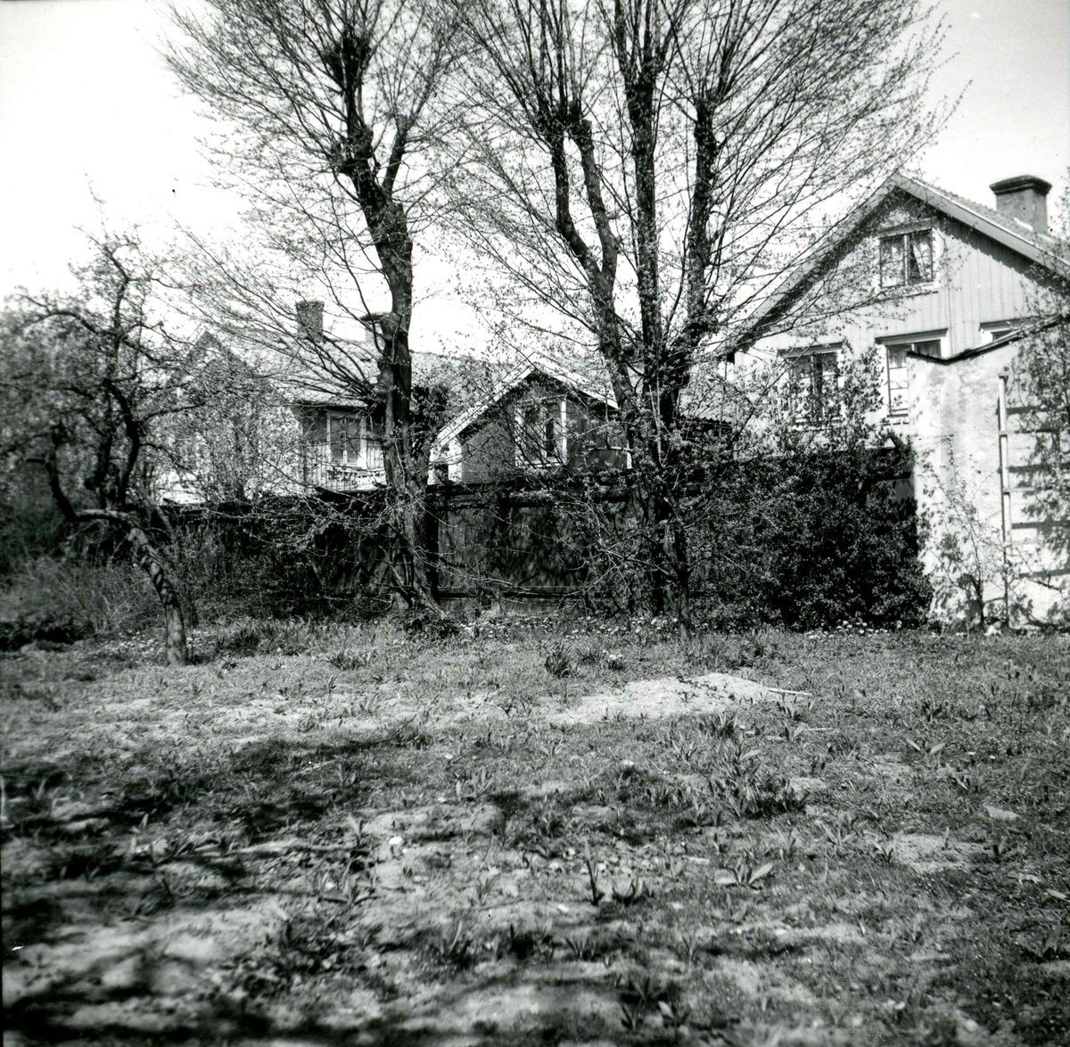 Innergård till gamla barnhemmet i kvarter Laxöringen.