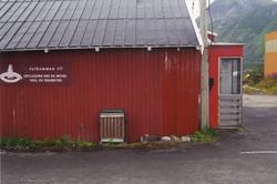 Telefonkiosk i Gryllefjord