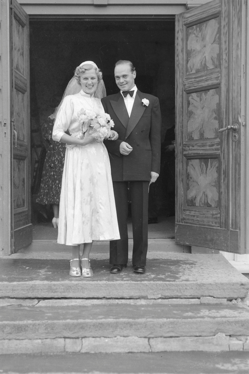 Bengt Lundin og Kari Vibe Wold gifter seg i Lade Kirke