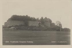 Kongsten fort og Kongstenbanen. Postkort fra ca. 1920-30.
