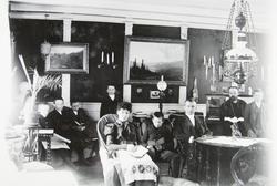 Kongens gate 85, direktør Malthe med familie