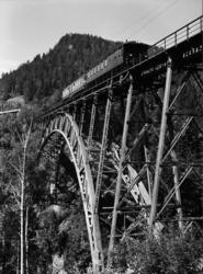 Motorvogntog type 65/67 fra Hjuksebø til Notodden passerer H