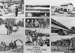 Året som gikk i Tolga 1962, Fløting, Skøytestevne, Lysløyper