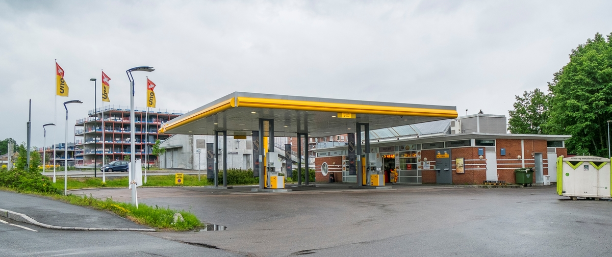 Uno X bensinstasjon Gjønnesjordet Bekkestua Bærum