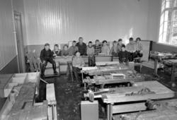 Klassebilde fra Dahle skole i Kristiansund per 1955, her fot