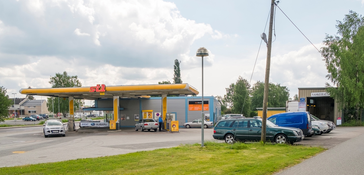 St1 bensinstasjon Trondheimsveien Kløfta Ullensaker