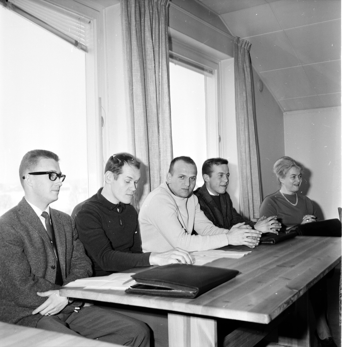 Ungdomsledarekurs på
Folkhögskolan,
21 Februari 1966

