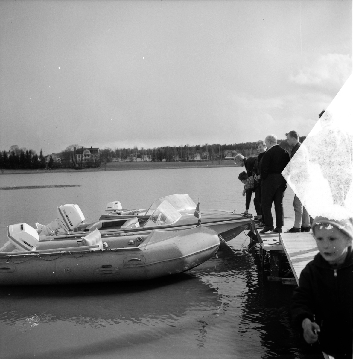 Bollnäs Båtdemonstration på Vågen,
19 Maj 1965