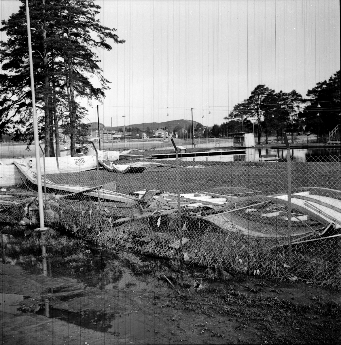Långnäs idrottsplats,
Vårflodens verk,
27 Maj 1966