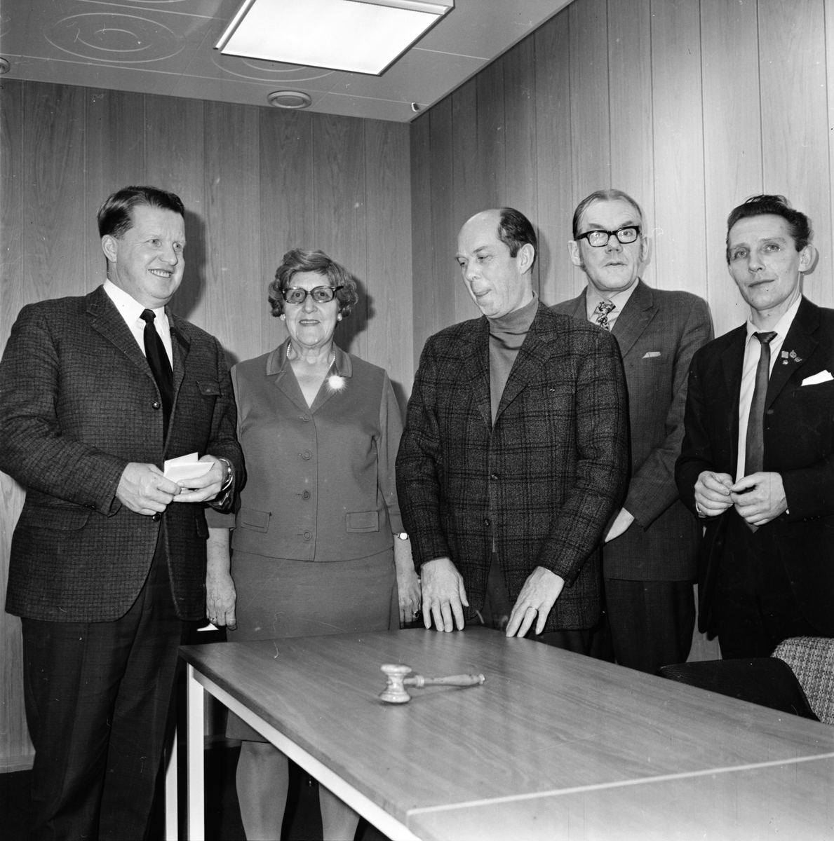 Arbrå. Diskussion om Forum.
November 1970